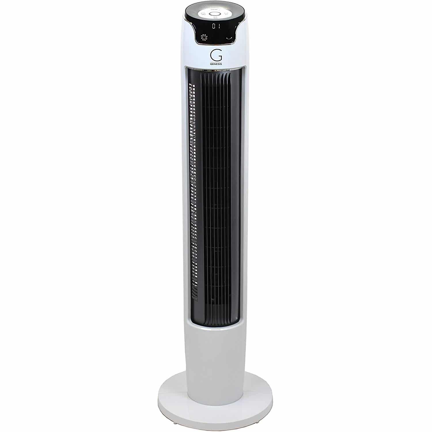 Genesis 43 Inch Oscillating Digital Tower Fan