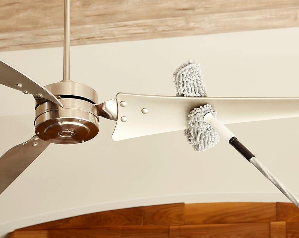 How To Clean Ceiling Fans Without Hassle