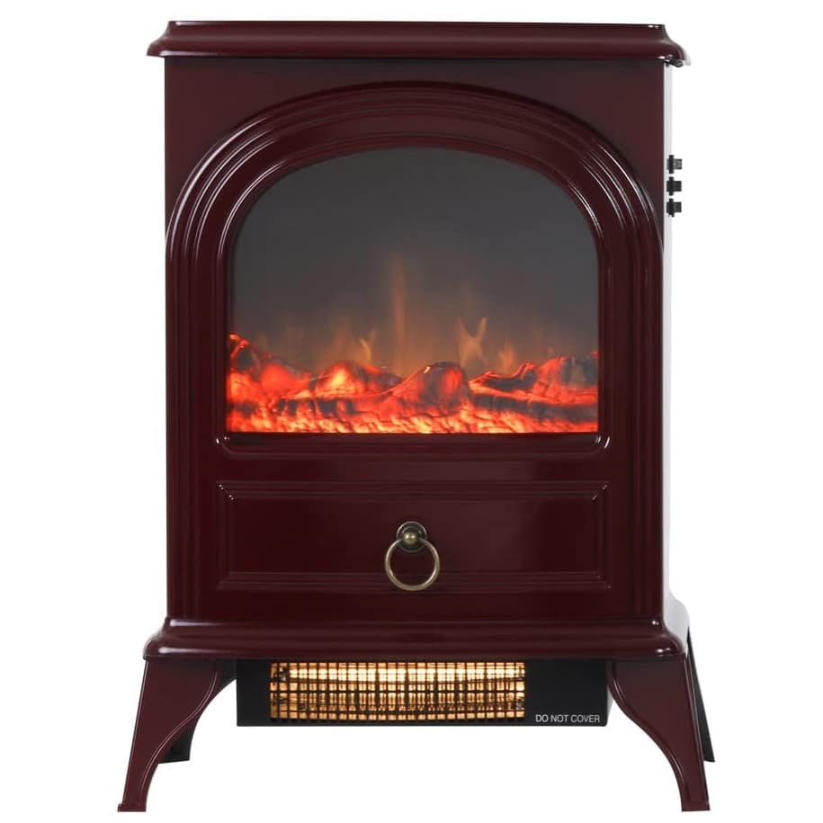 Valuxhome Electric Fireplace Stove Space Heater
