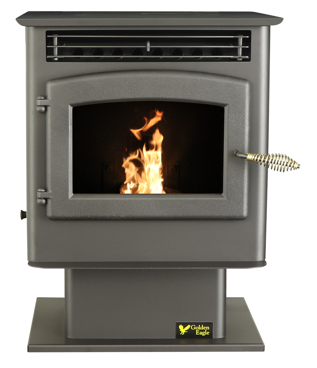 US Stove 5040 Bay Front Pellet Stove