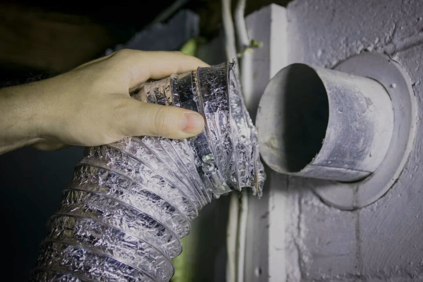 How to Hook Up a Dryer Vent in a Tight Space? Here's the Answer!
